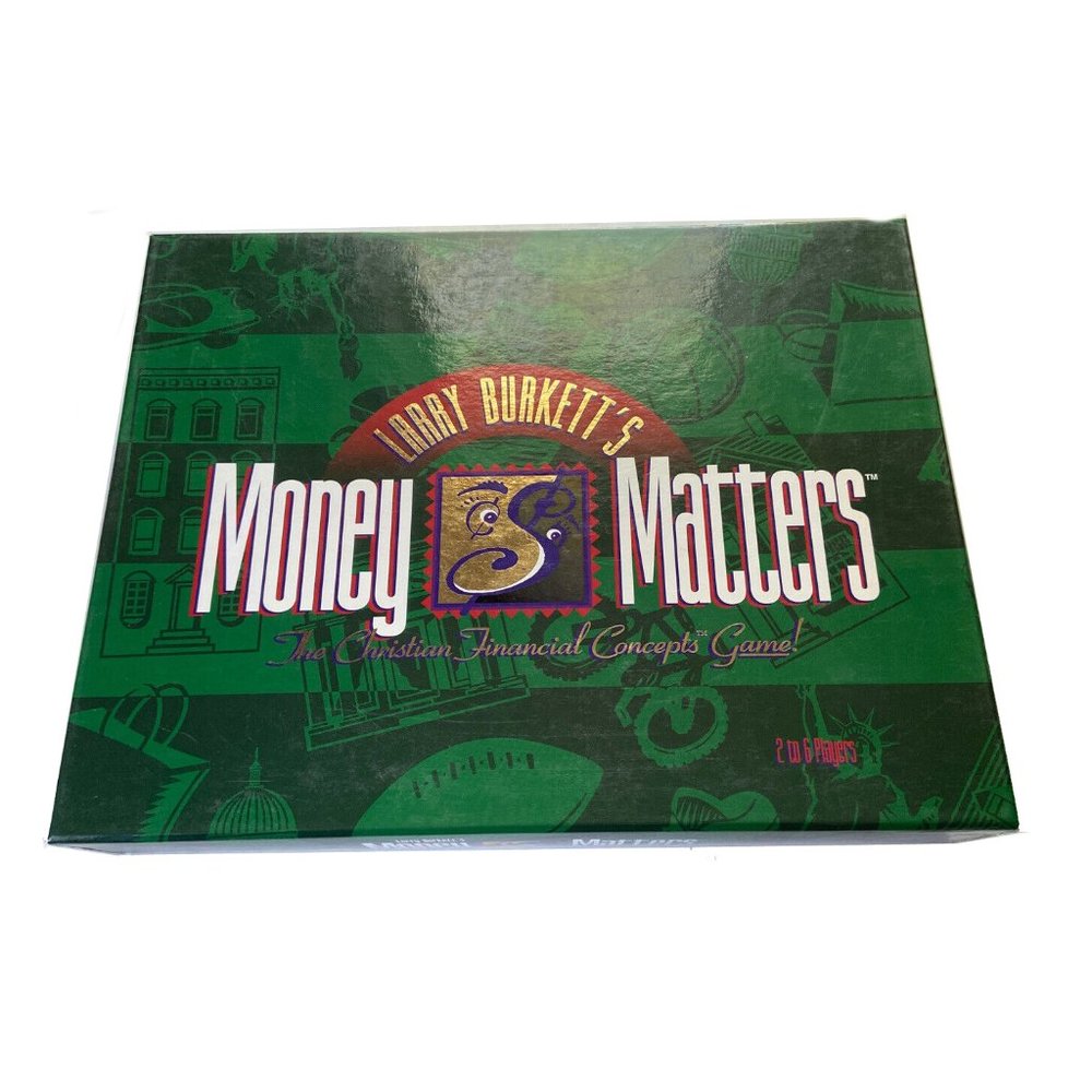 LARRY BURKETT’S MONEY MATTERS Christian Financial Concepts Board Game 1996